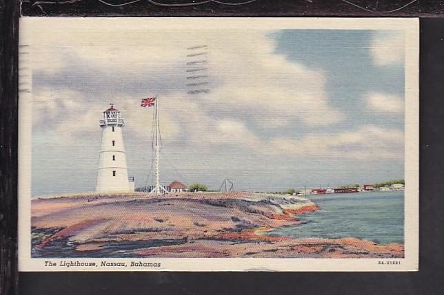 Lighthouse,Nassau,Bahamas Postcard 