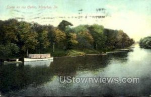 Scene on the Cedar - Waterloo, Iowa IA