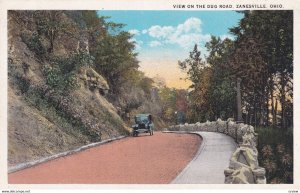 ZANESVILLE, Ohio, 1900-10s; View on the Dug Road