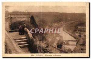 Old Postcard View Dinan Rance