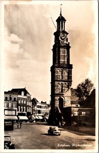 Netherlands Zutphen Wijnhuistoren Vintage RPPC 09.79