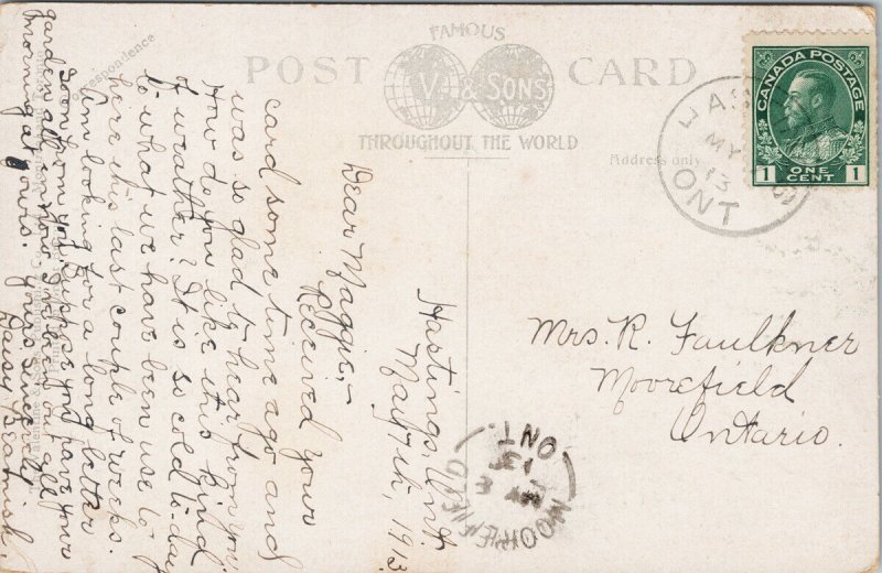 YMCA Peterborough ON Ontario c1913 Valentine & Sons Postcard G36