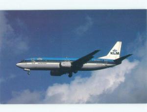 Pre-1980 VINTAGE AIRPLANE Klm Royal Dutch Airlines Boeing 737 Airplane E5820