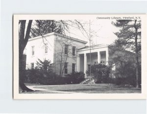 Postcard Community Library, Pittsford, New York