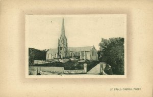 bermuda, PAGET, St. Pauls Church (1910s) Postcard