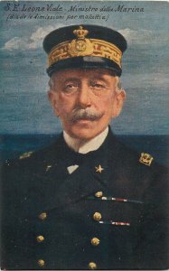 Italian navy admiral Leone Viale minister of the marine Italy World War 1914-18 