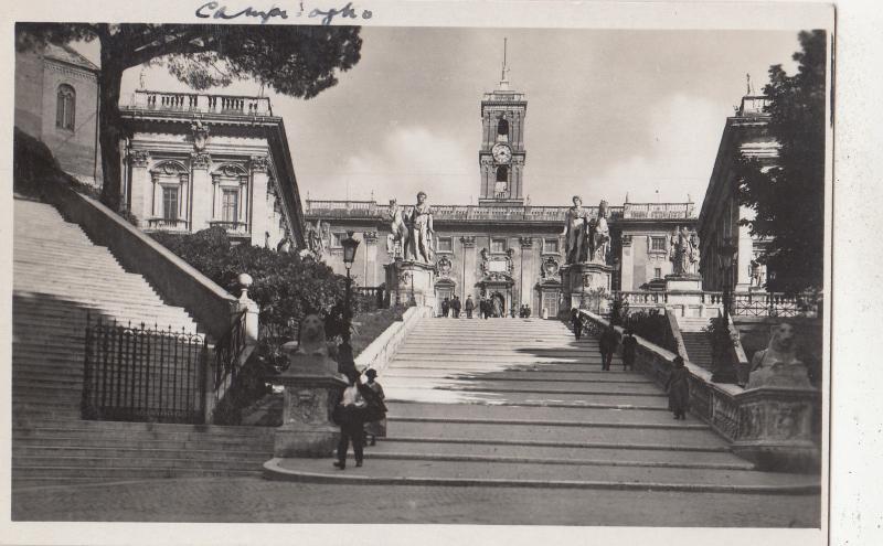 BF32403 roma il campidoglio   italy  front/back image