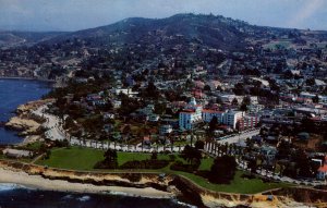 La Jolla, California - A view of the beautiful City - in 1972