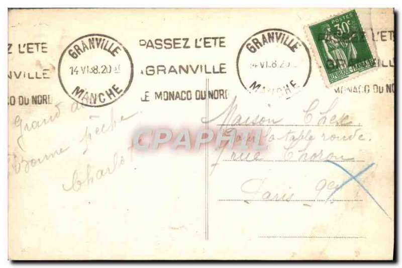 Old Postcard Brehal St Martin L & # 39Heure Bath