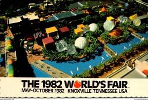 Tennessee Knoxville 1982 World's Fair Aerial Vew