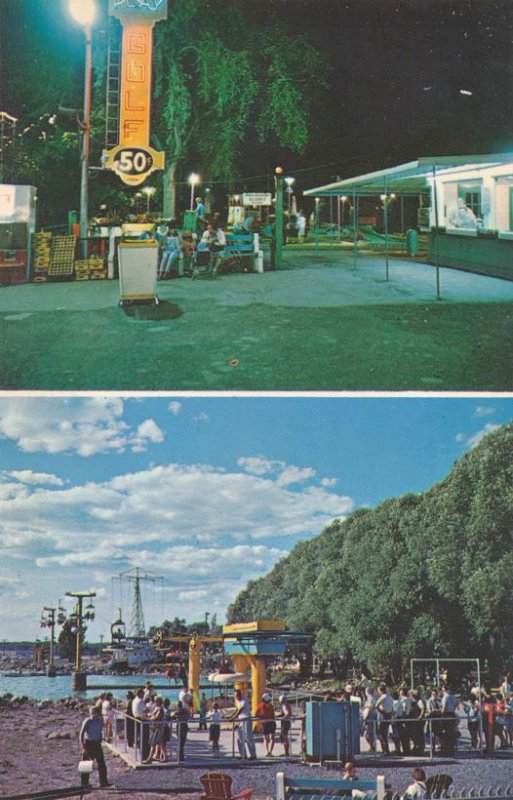 Canandaigua NY, New York - Roseland Amusement Park - Miniature Golf and Skyride