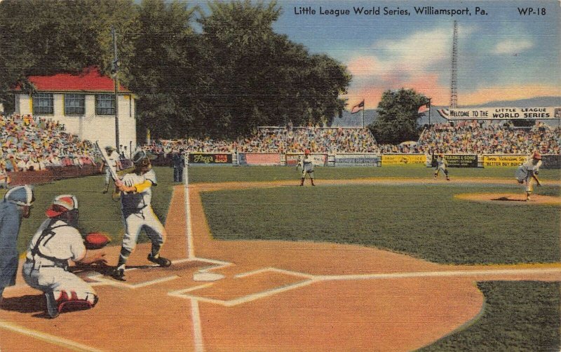 LP80 Williamsport  Pennsylvania Postcard Little League World Series Baseball