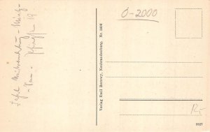 Germany Neubrandenburg Treptowertor Gate vintage postcard