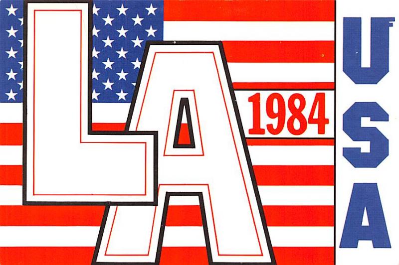 Los Angeles 1984 Olympics - California