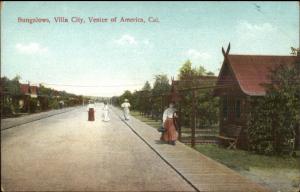 Villa City Venice of America CA c1910 Postcard