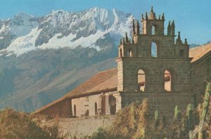 Tiobamba Cuzco Mt Chicon Peru Postcard