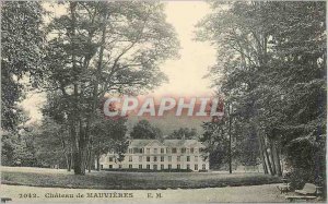 Postcard Old Castle Mauvieres