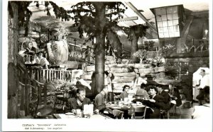 1940s Clifton's Brookdale Cafeteria Los Angeles CA Real Photo Postcard