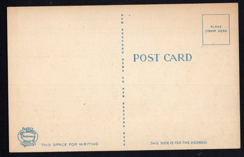 Massachusetts CAPE COD Scenic Highway looking toward Sagamore - LINEN