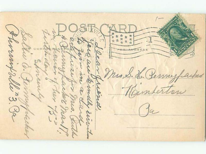 Pre-Linen KITTEN CAT PLAYS WITH KNITTING YARN AC1860