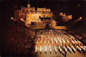 Edinburgh Military Tatto on Castle Esplanade Scotland, UK Unused 