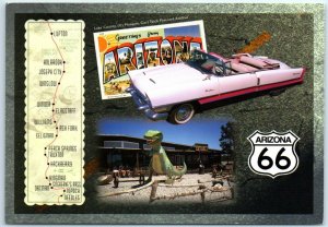 Postcard - Route 66 - Arizona