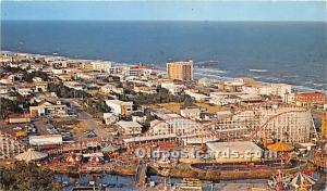 Aerial of Exciting Myrtle Beach, South Carolina, SC, USA 1977 