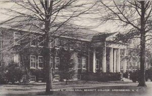 North Carolina Greensboro Robert E Jones Hall Bennett College Artvue
