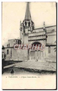 Old Postcard Tarascon L & # 39Eglise Saint Martha