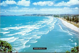 postcard Auckland, New Zealand - Orewa Beach