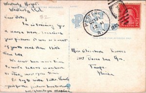 K12/ Westerly Rhode Island Postcard c1910 West Broad Street School 368