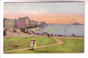 Children, Beach, Eastbourne, England