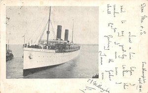 br109007 ss saxon uk ship bateau navy southampton