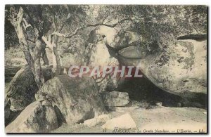 Old Postcard Ajaccio Napoleon Cave L'Entree