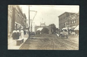 #79  RPPC Toledo, Ohio GAR Welcome Decorations for SOLDIERS REUNION, 1909