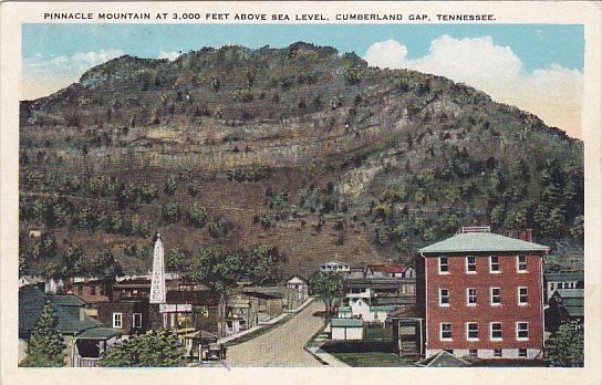 Tennessee Cumberland Gap Pinnacle Mountain at 3,000 Feet Above Sea Level