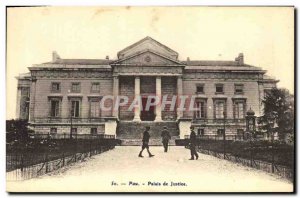 Old Postcard Pau Courthouse