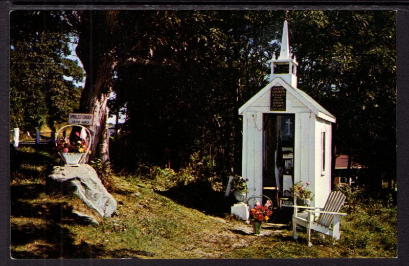 Smallest Church in the World,Wisconet,Maine