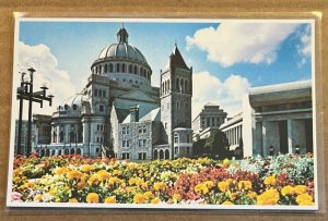 UNUSED POSTCARD -  c 1974 - FIRST CHURCH OF CHRIST, SCIENTIST, BOSTON, MASS.