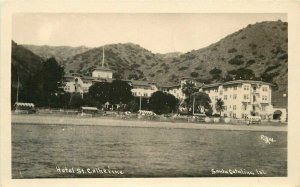 Santa Catalina California San Diego Hotel St Catherine Photo Postcard 21-5790