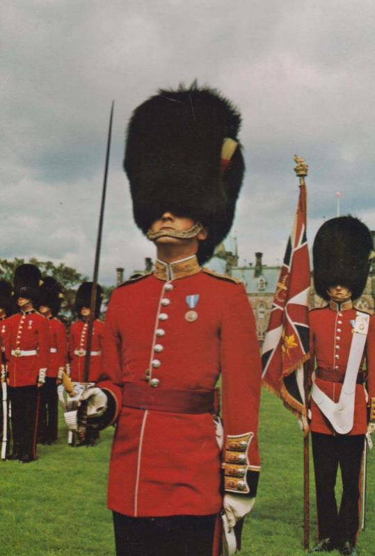 Ottowa Ontario Changing The Guard Royal Military Canada Canadian Postcard