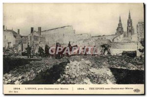 Old Postcard The Thorn Army Pres Chalons Sur Marne