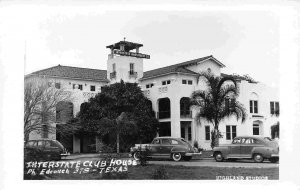 Interstate Club House Cars Real Photo Edcouch  Texas 1940s Real Photo postcard