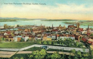 Canada View From Parliament Buildings Quebec Canada 06.41