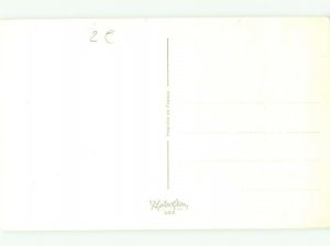 foreign Old Comic signed FRENCH MAN ON PRIMITIVE PADDLEBOAT AC2729