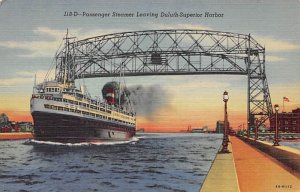 Passenger Steamer  - Duluth  , Minnesota MN  