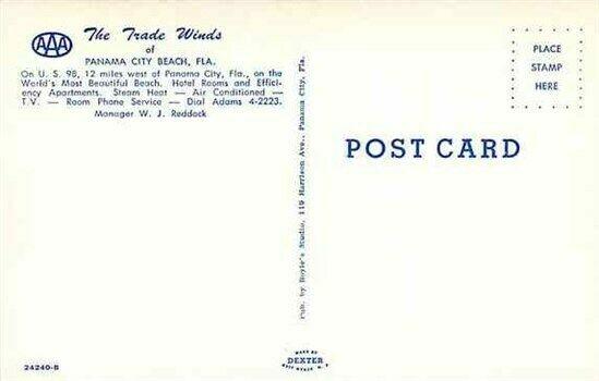 FL, Panama City, Florida, The Trade Winds, Dexter 24240-B