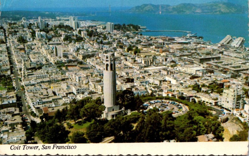 California San Francisco Coit Tower 1976
