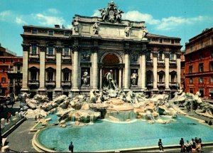 Italy Roma Rome Trevi Fountain