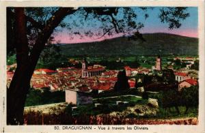 CPA DRAGUIGNAN Vue a travers les Oliviers (613960)